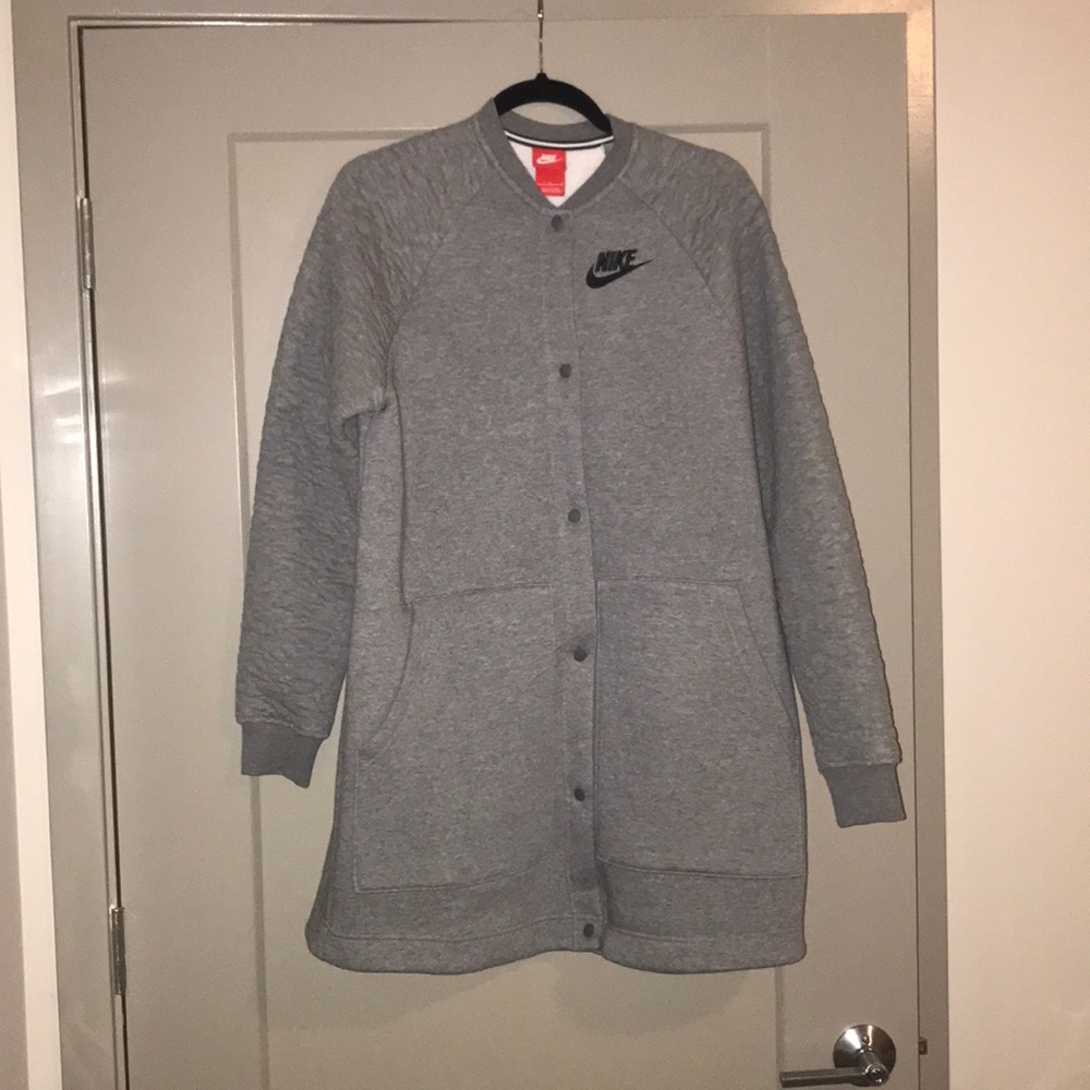 Nike sweatshirt jacket